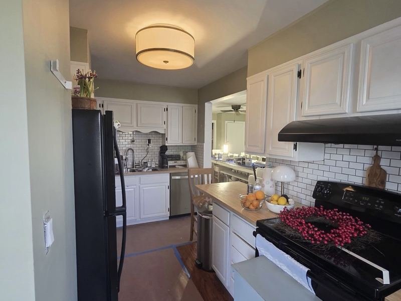 Kitchen interior painting
