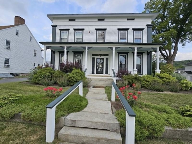 Greek Revival home exterior repaint